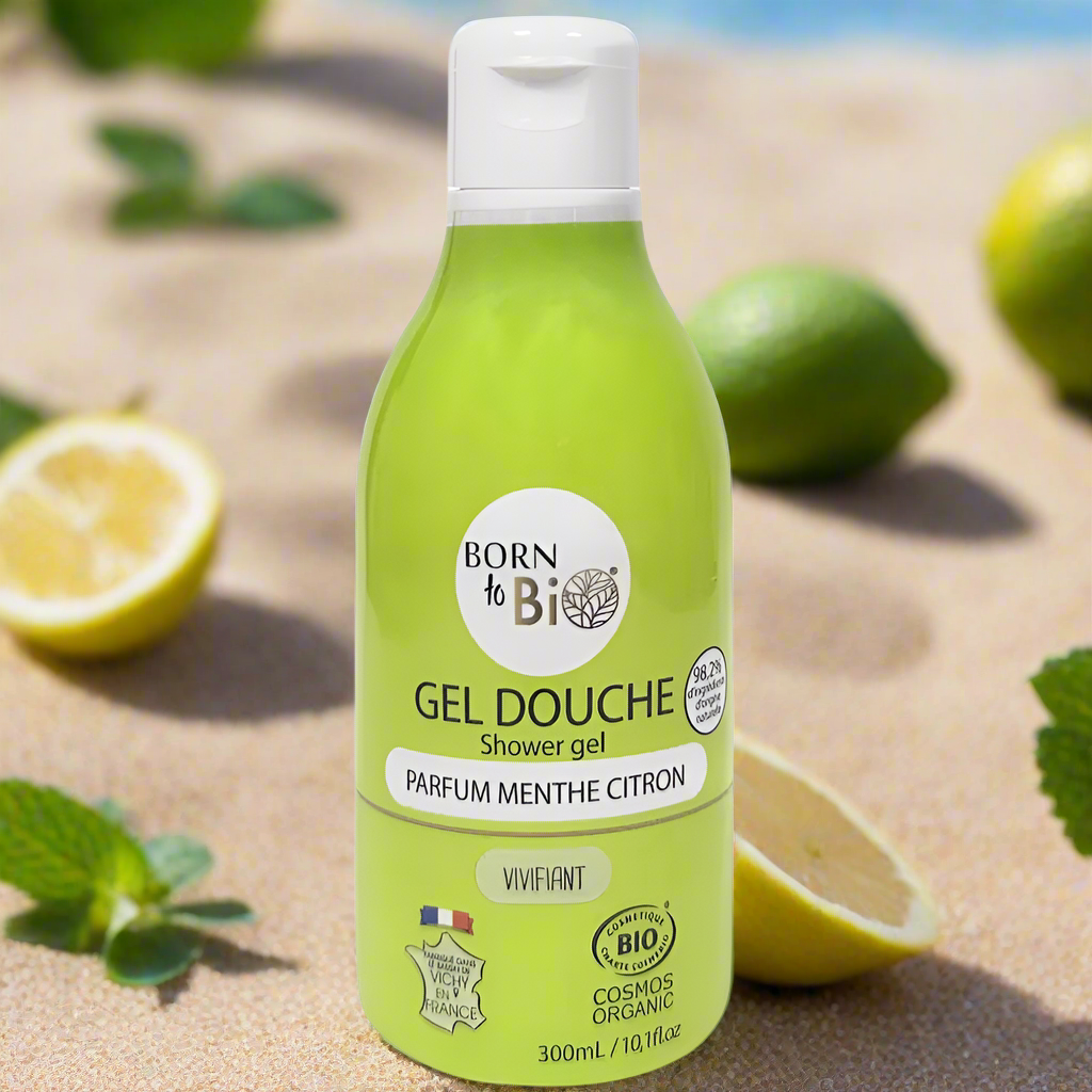 Gel douche ~ Menthe Citron Certifié Bio 300ml
