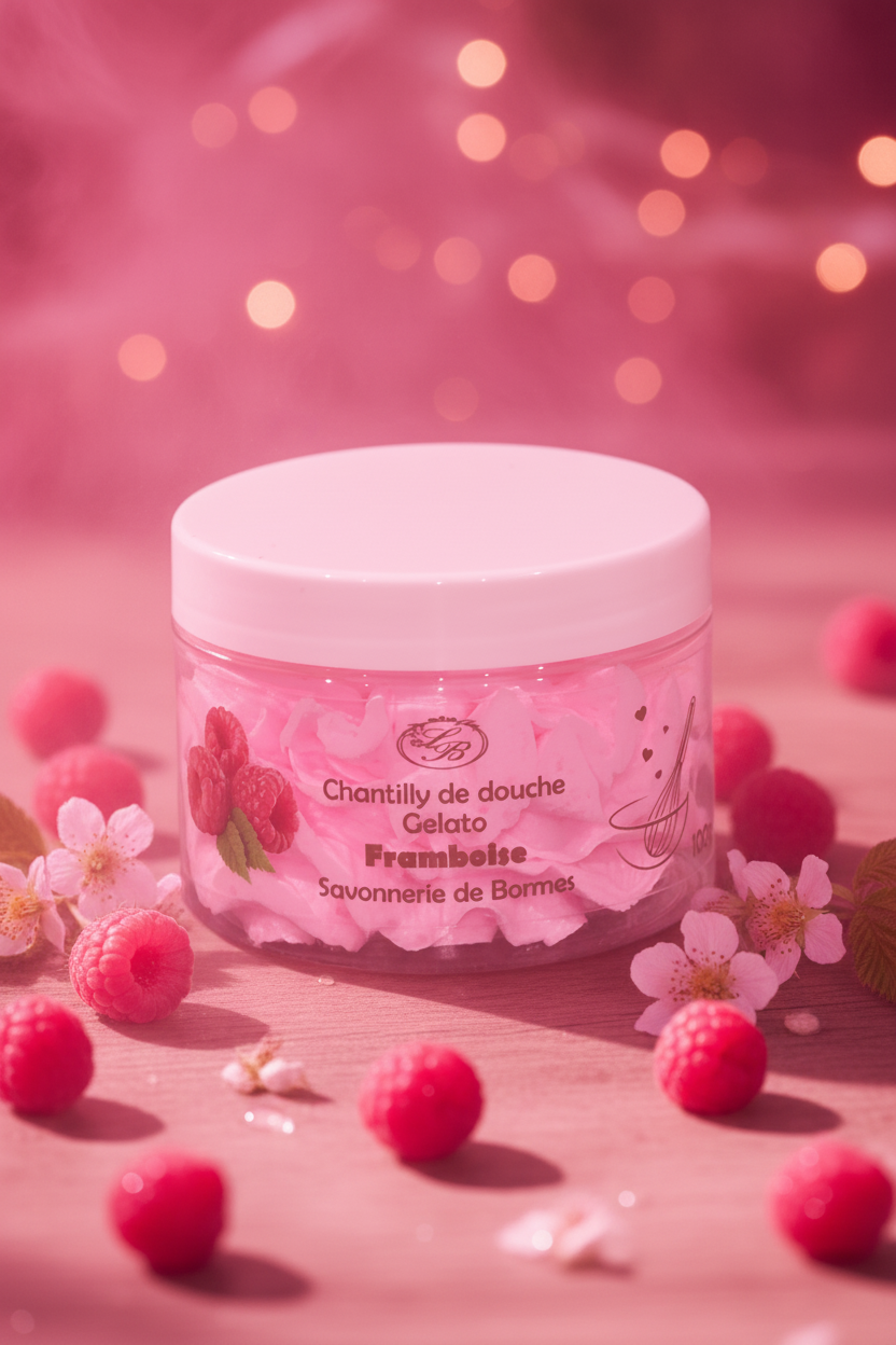 Chantilly de douche ~ Framboise 100ml