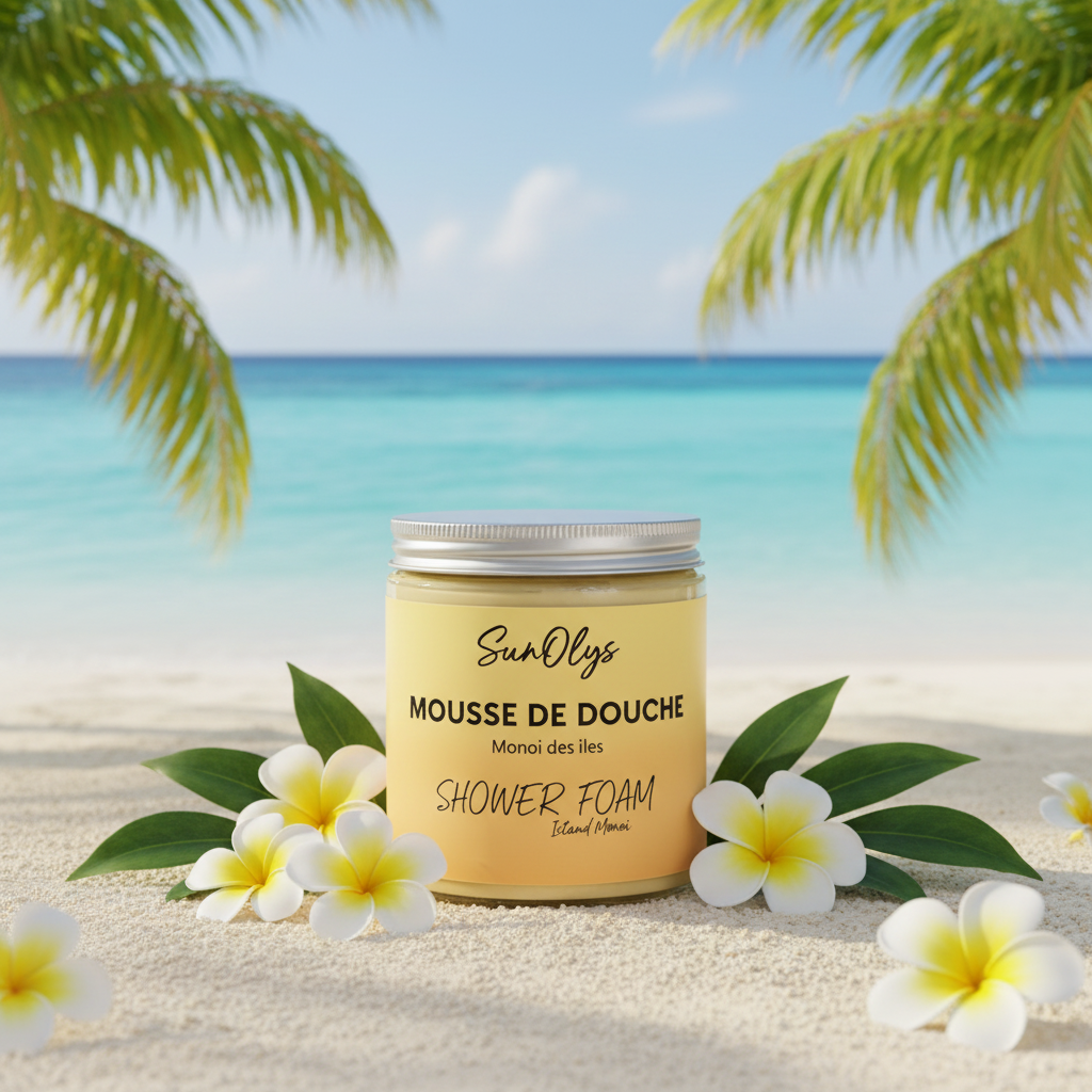 Mousse de douche ~ Monoï des îles 250 ml