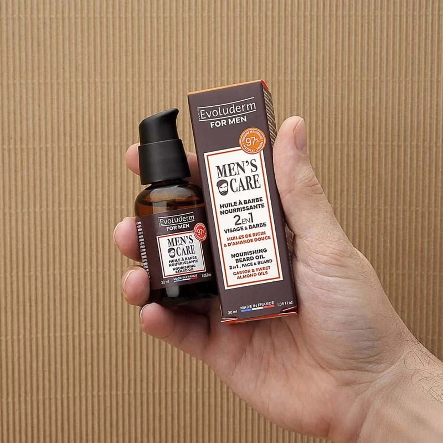 Huile à Barbe Nourrissante Homme 30ml