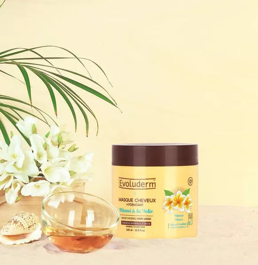 Masque Cheveux Hydratant Monoï à la Folie 500ml