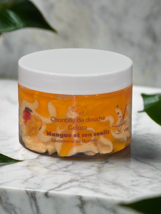 Chantilly de douche ~ Mangue et son coulis 100ml