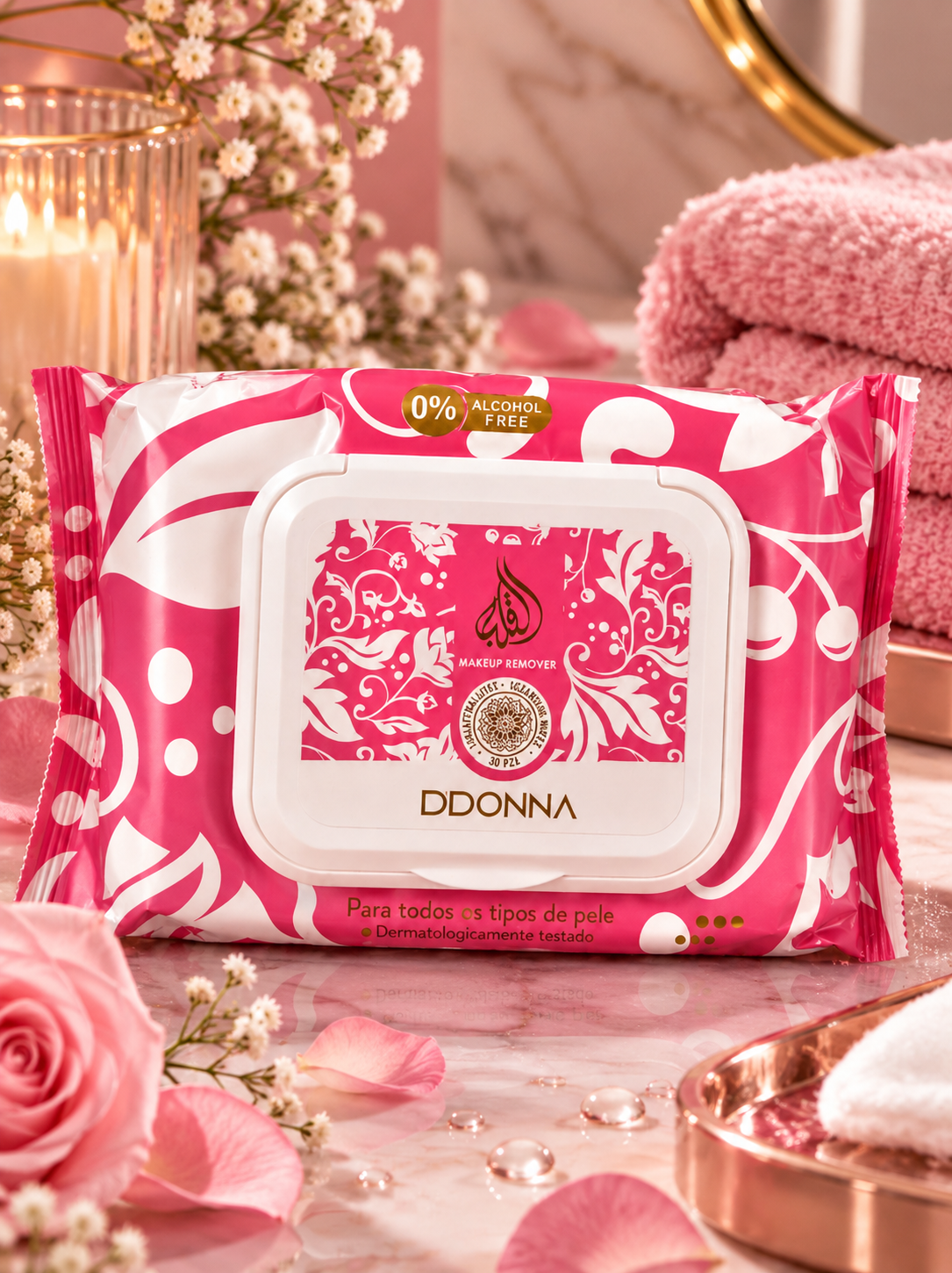 Lingettes Démaquillantes Yara Candy D’Donna Dubai