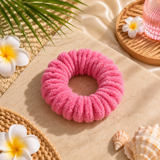 Chouchou Rose Foncé
