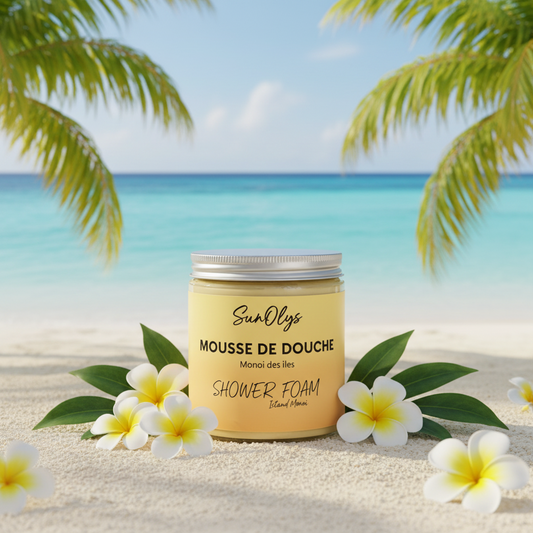 Mousse de douche ~ Monoï des îles 250 ml