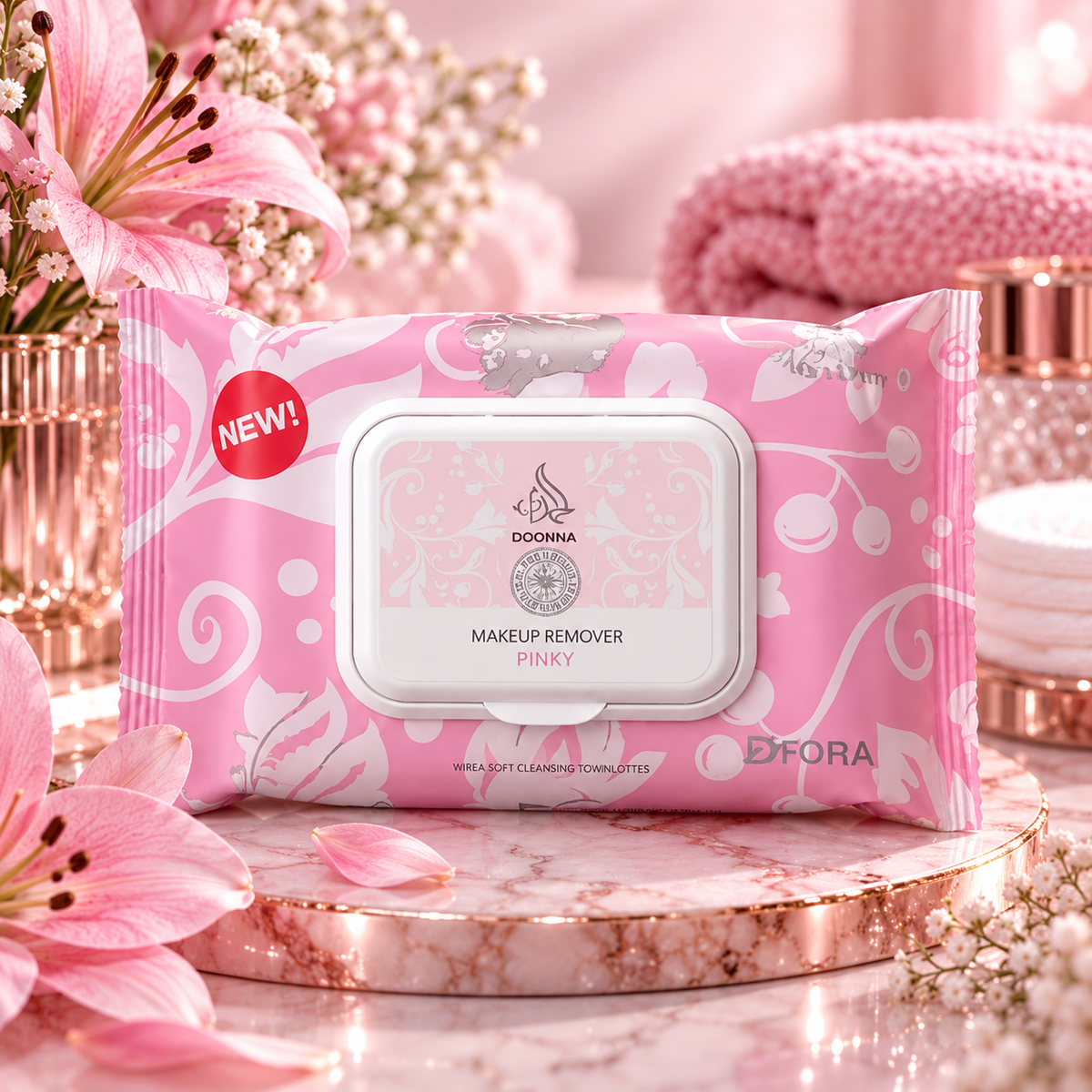 Lingettes Démaquillantes Parfum Yara