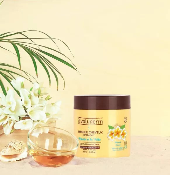 Masque Cheveux Hydratant Monoï à la Folie 500ml