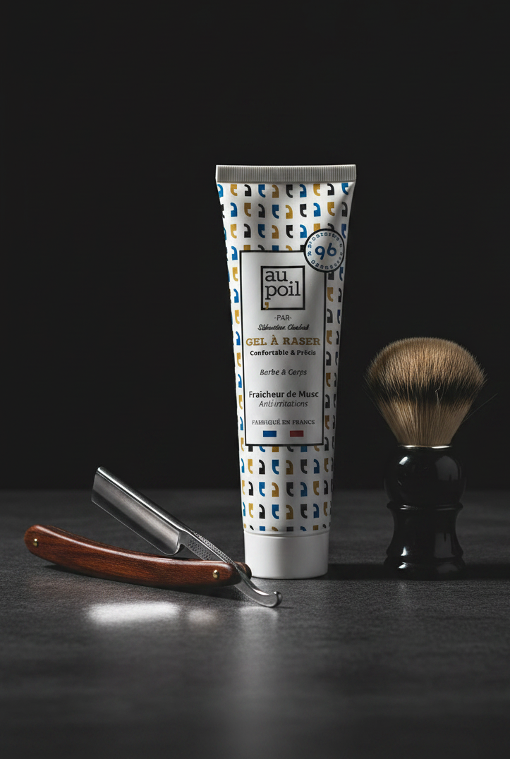 Le Gel à Raser - Anti-Irritations Barbe et Corps 150ml